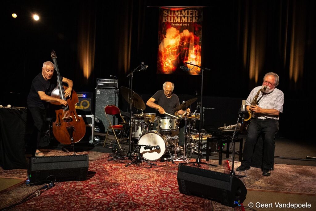 Evan Parker, Barry Guy, Paul Lytton 2 - (c) Geert Vandepoele