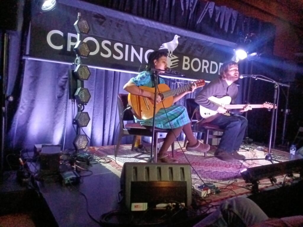 June McDoom (l) - Crossing Border 2024 - (c) Peter Bruyn