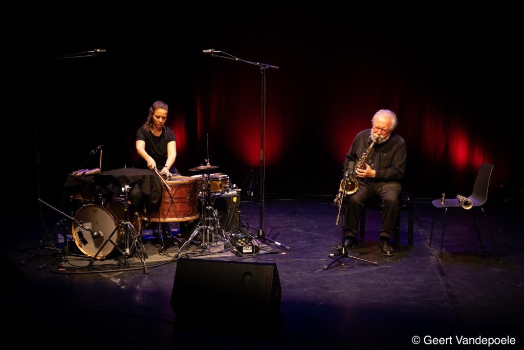 Camille Emaille, Evan Parker - Brand! - (c) Geert Vandepoele